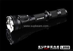 Cree XML U2 LED Max 830 lumen tactical flashlight-L25B