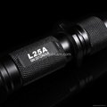 Cree XML U2 LED Max 830 lumen tactical flashlight-L25A 4
