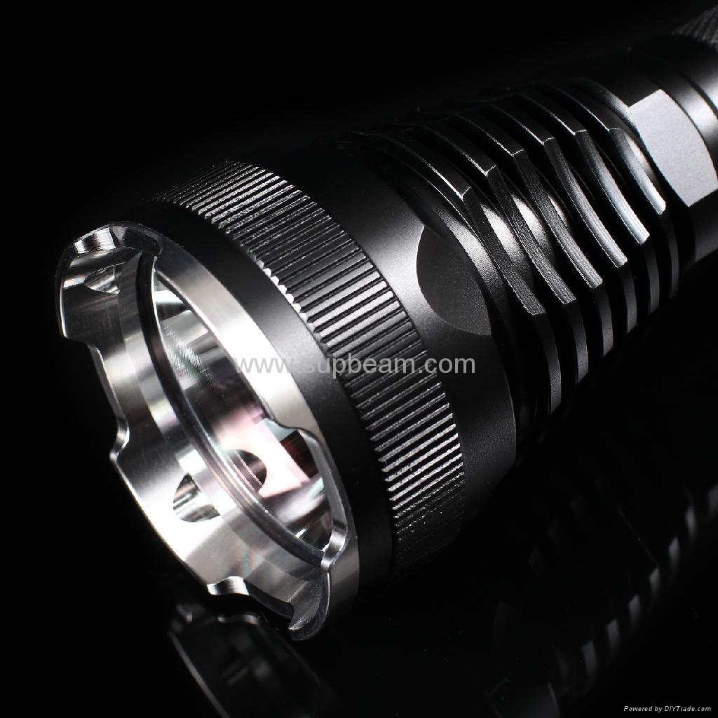 Cree XML U2 LED Max 830 lumen tactical flashlight-L25B 4