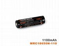 IMR 18500 1100mAH with Nipple 1