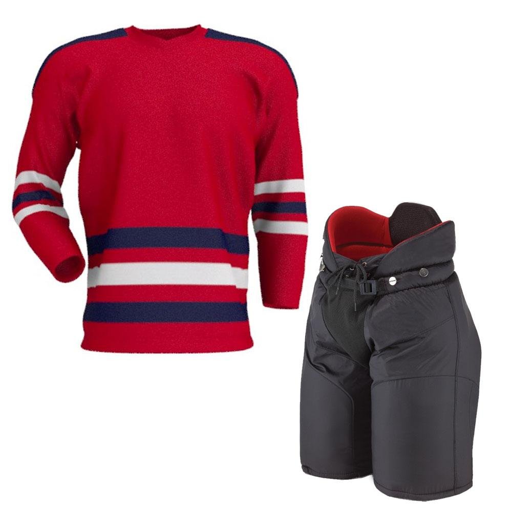 Ice Hockey Jersey / Shorts Ice Hockey Uniform for Men’s & Women’s