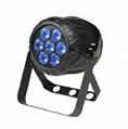 Led par light/ 7leds Quad 4in1 