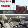 Home Car Dual-use Massage Pillow Cervical Lumbar Leg  Heating Body Massager 2