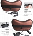 Home Car Dual-use Massage Pillow Cervical Lumbar Leg  Heating Body Massager 8