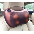 Car Massage Home Infrared Heating Kneading Shoulder Massage Headrest