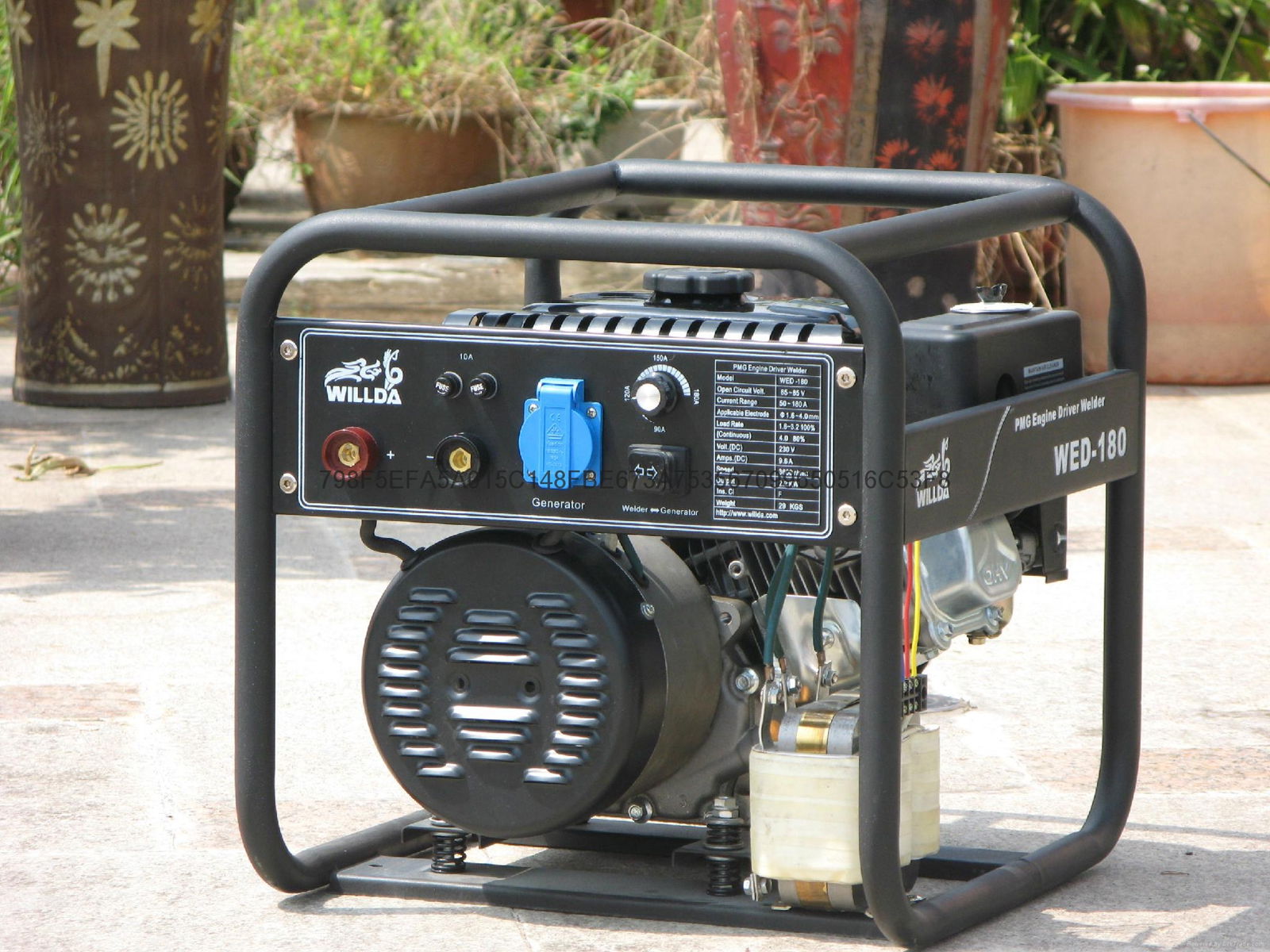  30 kg Outdoor gasoline Power Welder 4