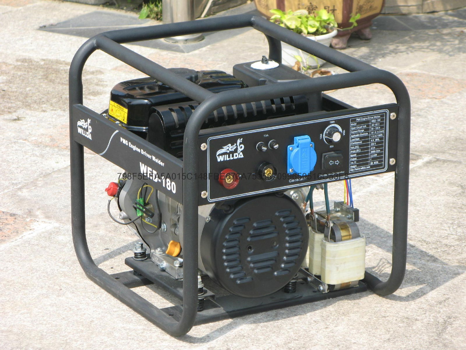  30 kg Outdoor gasoline Power Welder 5