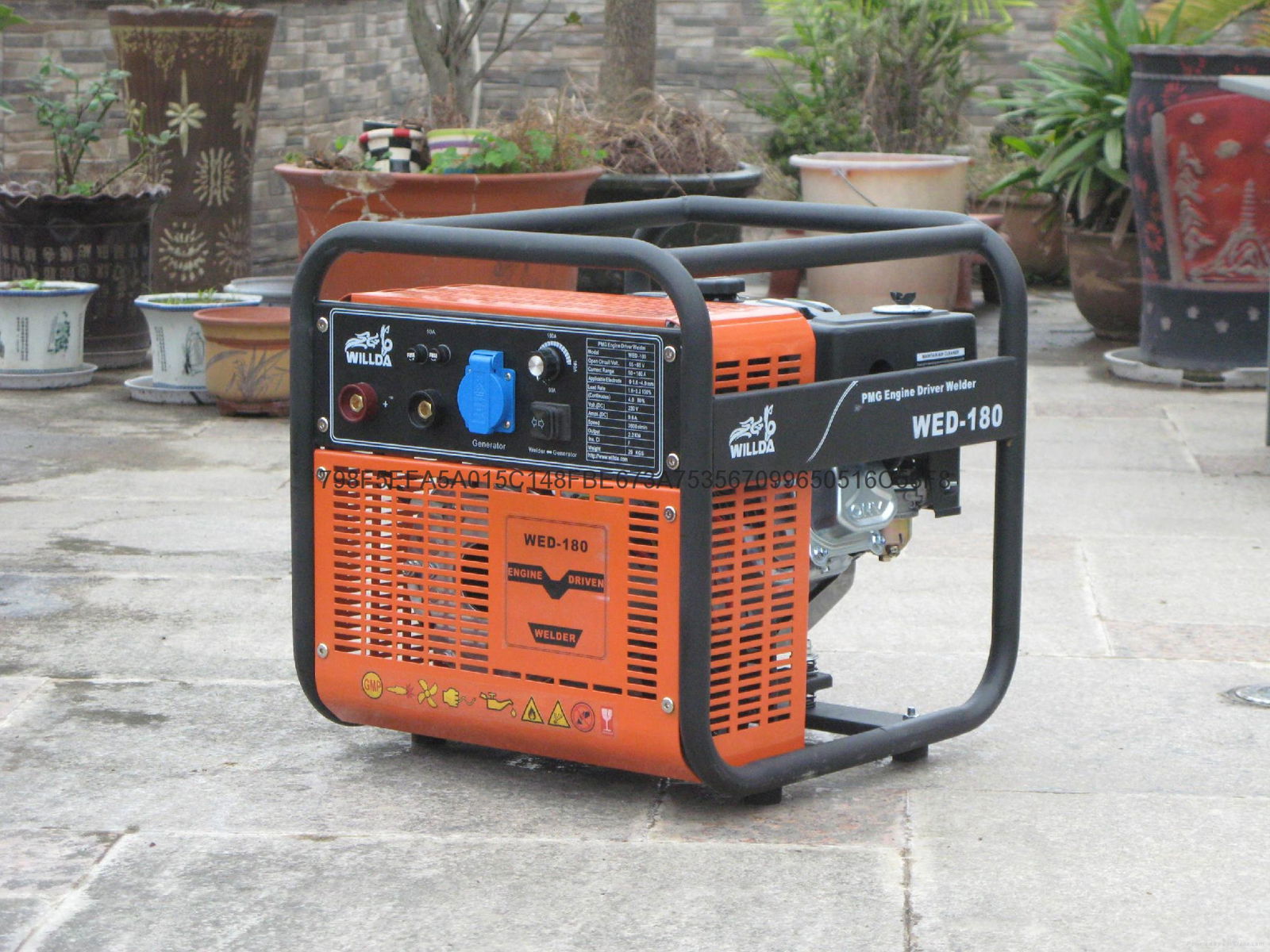 Portable PMG Engine Driven Welding machine 2