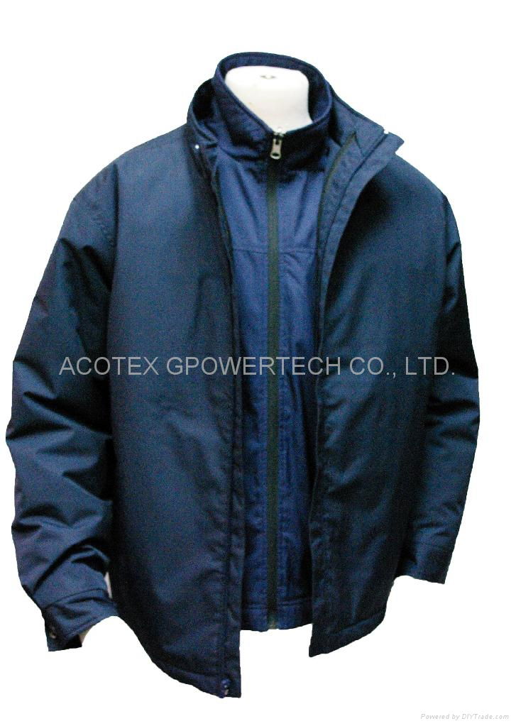 ACOTEX cut 鋪棉兩件式風衣夾克 4