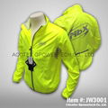 #0403 Hi-safty Neon bike riding wind jacket 1