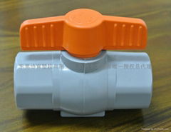PVC compact ball valve
