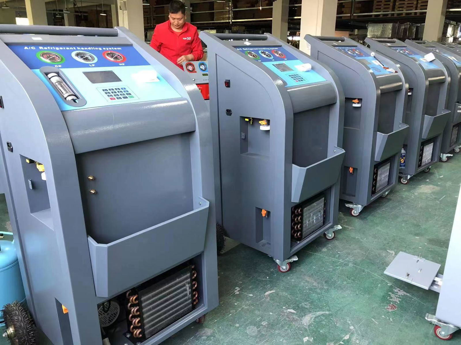  Ac Service Machine & Refrigerant Recovery/Recycling Machine 5