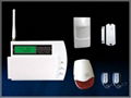 Dual-net GSM+PSTN home alarm system 