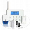 Dual-net GSM+PSTN home alarm system 1