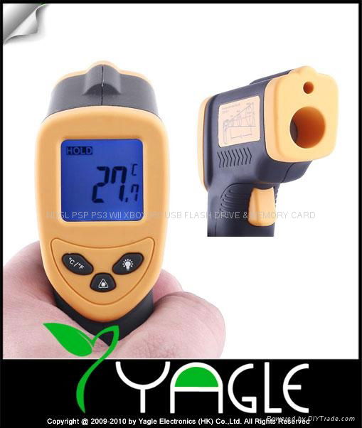 Free Shipping, Non Contact Digital Infrared Thermometer Laser Gun