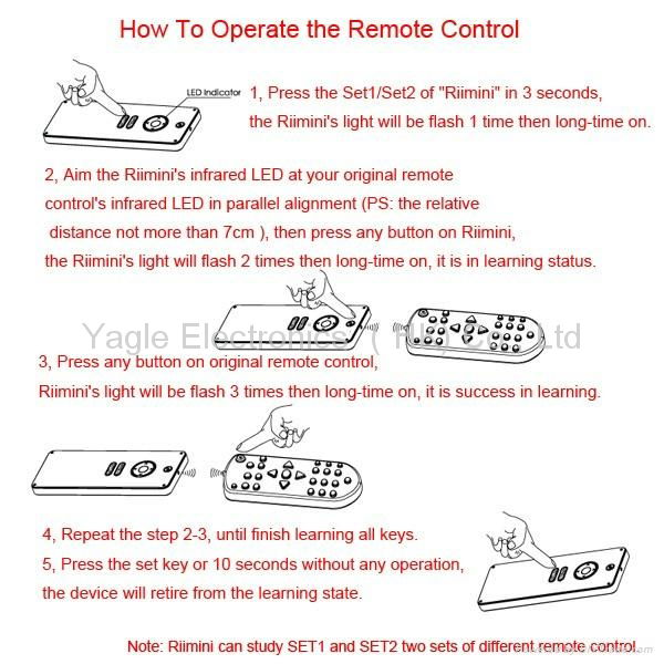 Free Shipping by DHL, 2.4G IR Rii Mini i6 Wireless Keyboard with IR Remote 5