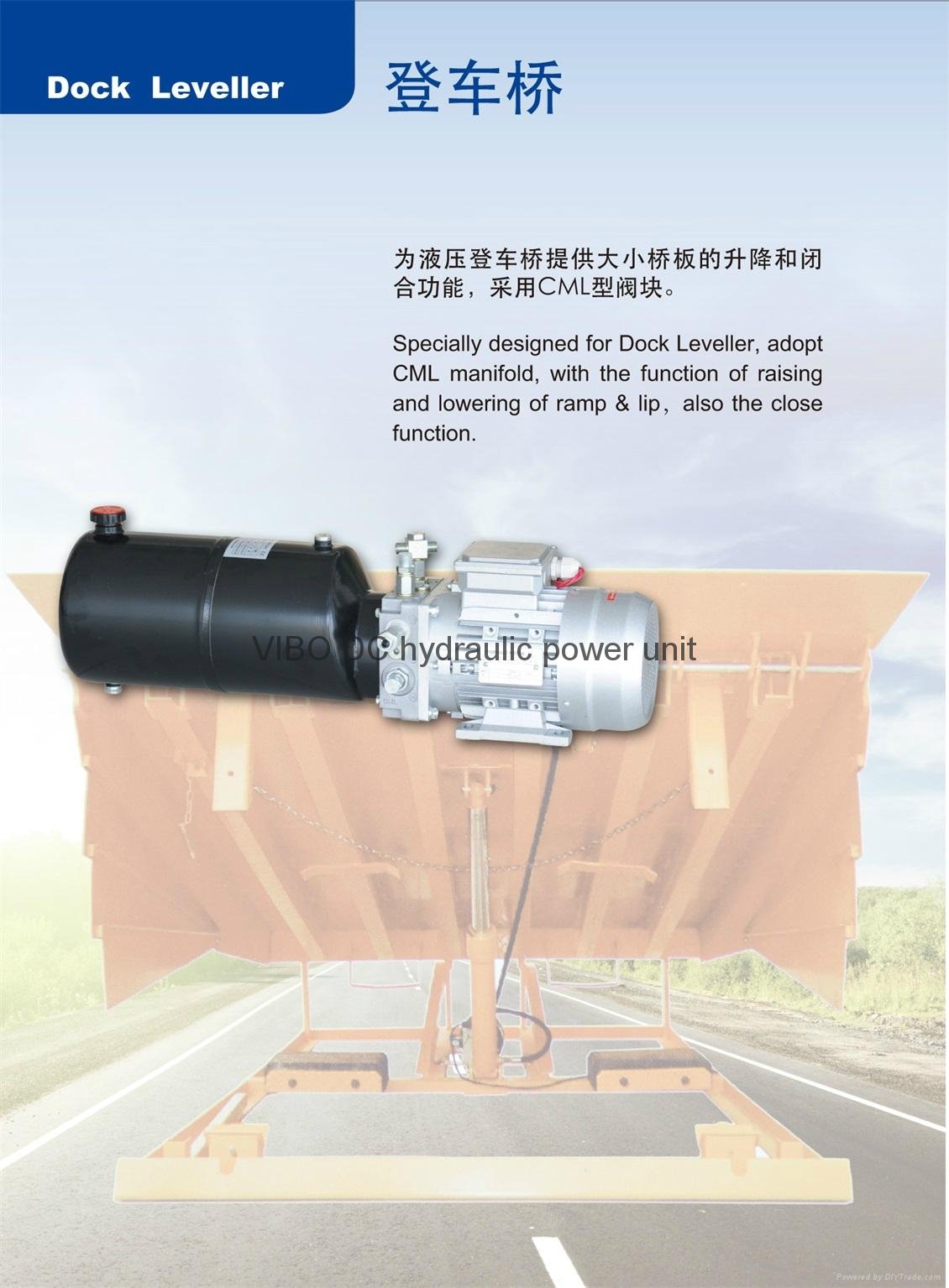 Hydraulic power unit for Dock Leveller