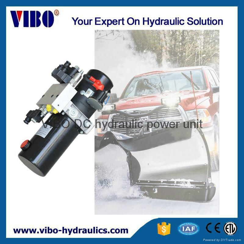 Hydraulic power unit for the Snow plow 2