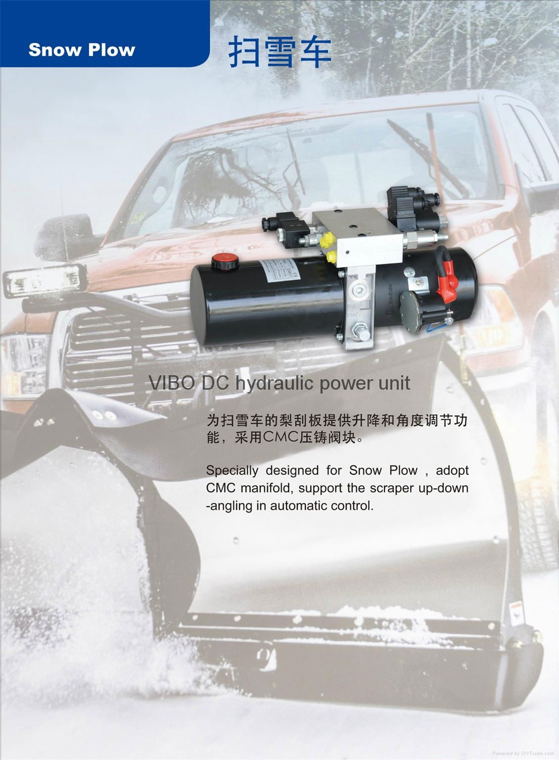 Hydraulic power unit for the Snow plow 4