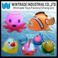 Floating & Flashing Bath Animals 3