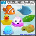 Floating & Flashing Bath Animals 4