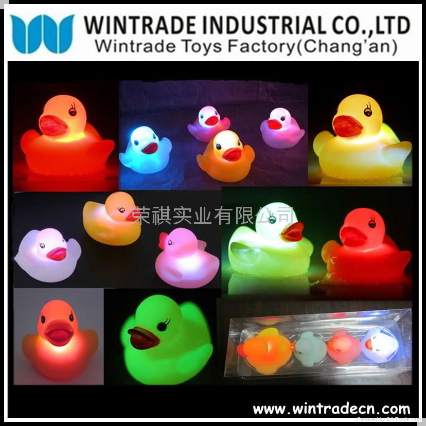 LED Flashing Rubber Duck  4