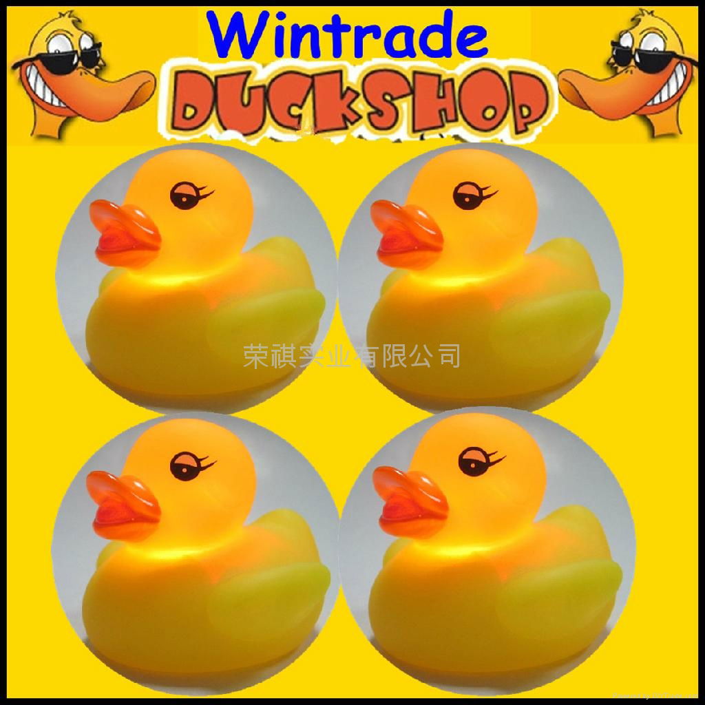 LED Flashing Rubber Duck  5