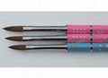 Nail Kolinsky sable brush 1