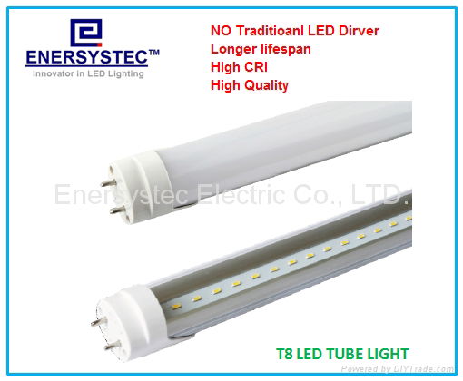 18W LED light Tube 4ft ce rohs tuv 100-240V 6000K Cool White