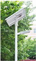 40W Solar LED Street Light IP65 With Lithium Battery Dusk to Dawn Auto ON OFF 2