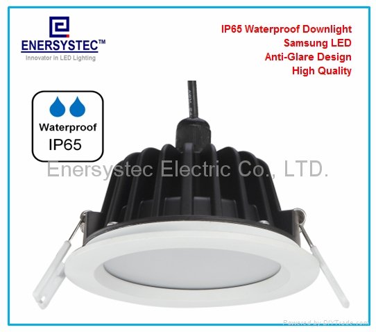 12w Waterproof LED downlight recessed ip65