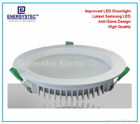 8inch 32W LED Downlight Aluminum Case, SMD5730 LED Samsung,100-264VAC