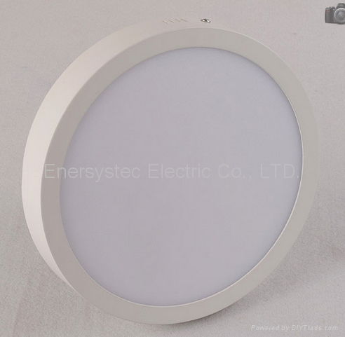 18W Round LED Panel downlight warm light dimmable 3