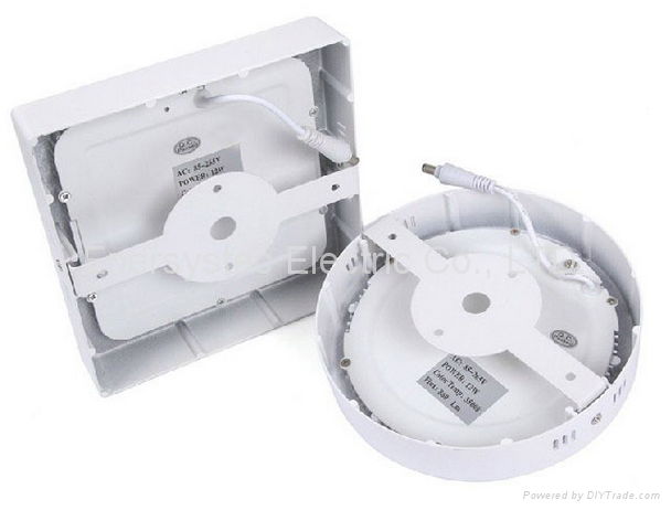 12W Round LED Panel Light 6 inch high brightness surface mount 5