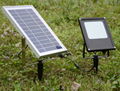 Solar LED Flood Light Outdoor, 15W Light Power, Auto ON/OFF, Dusk to Dawn Light 2