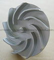 Lost wax casting stainless steel impeller blades