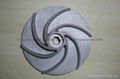 Lost wax casting stainless steel impeller blades