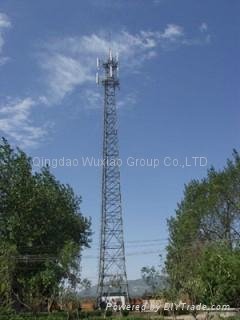telecom steel tower 