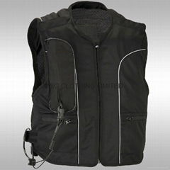 Motorcycle protection racing airbag vest