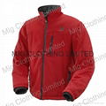 Battery heated jacket for winter