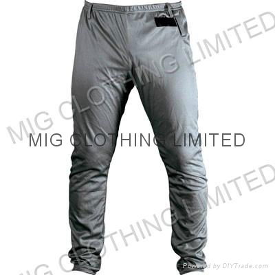 Battery heated pants / trousers