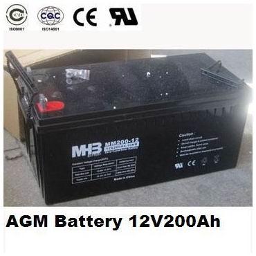 AGM Battery 12V200Ah