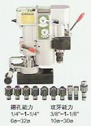 供應攜帶式磁性鑽床攻牙機