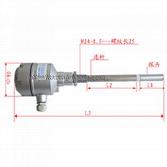 新型常溫標準型點位式料位傳感器