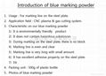 蓝色划线粉 Blue marking powder 3