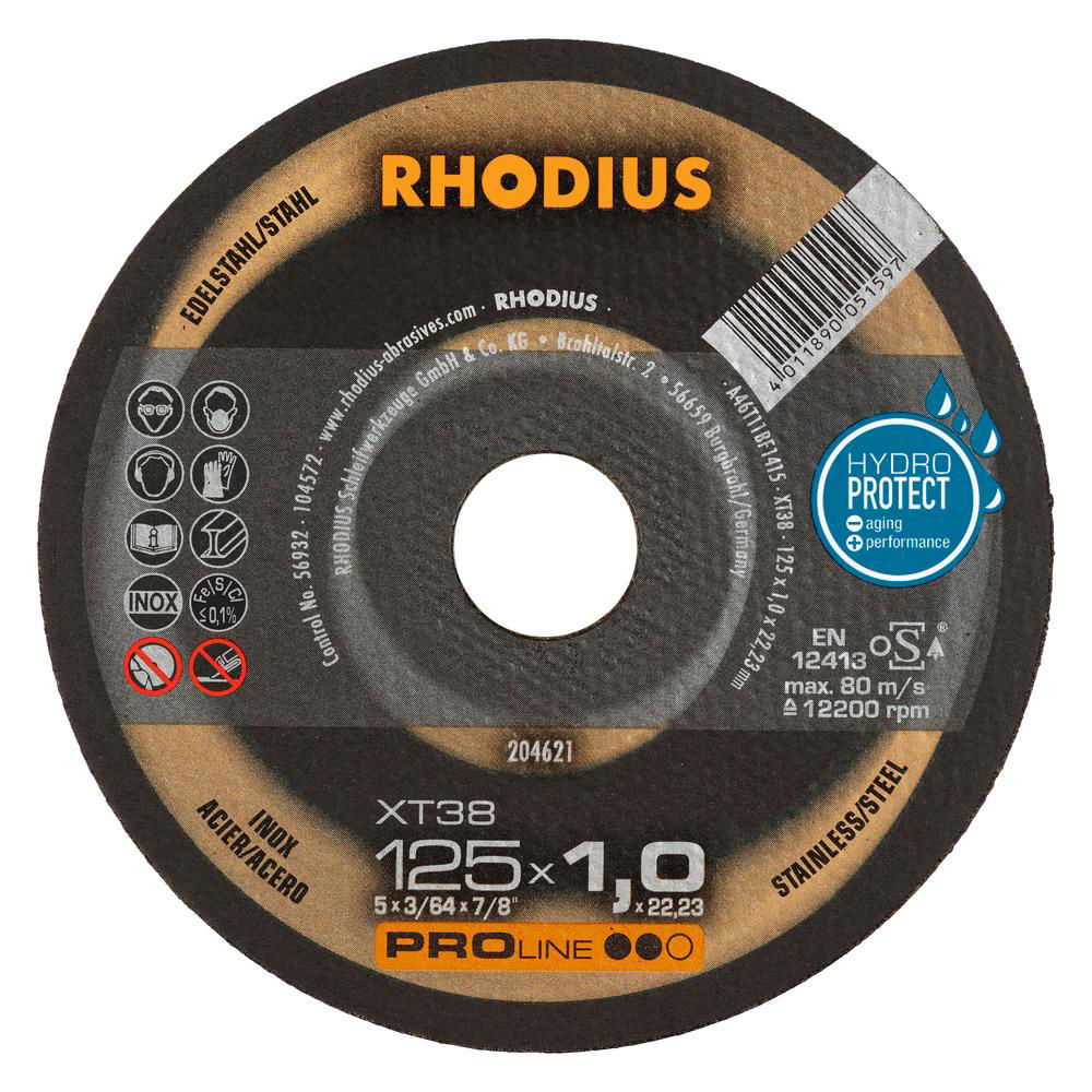 RHODIUS 115*1*22切割片