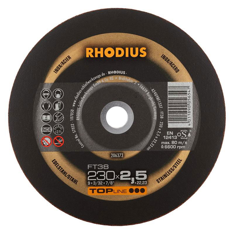 RHODIUS 115*1*22切割片 4