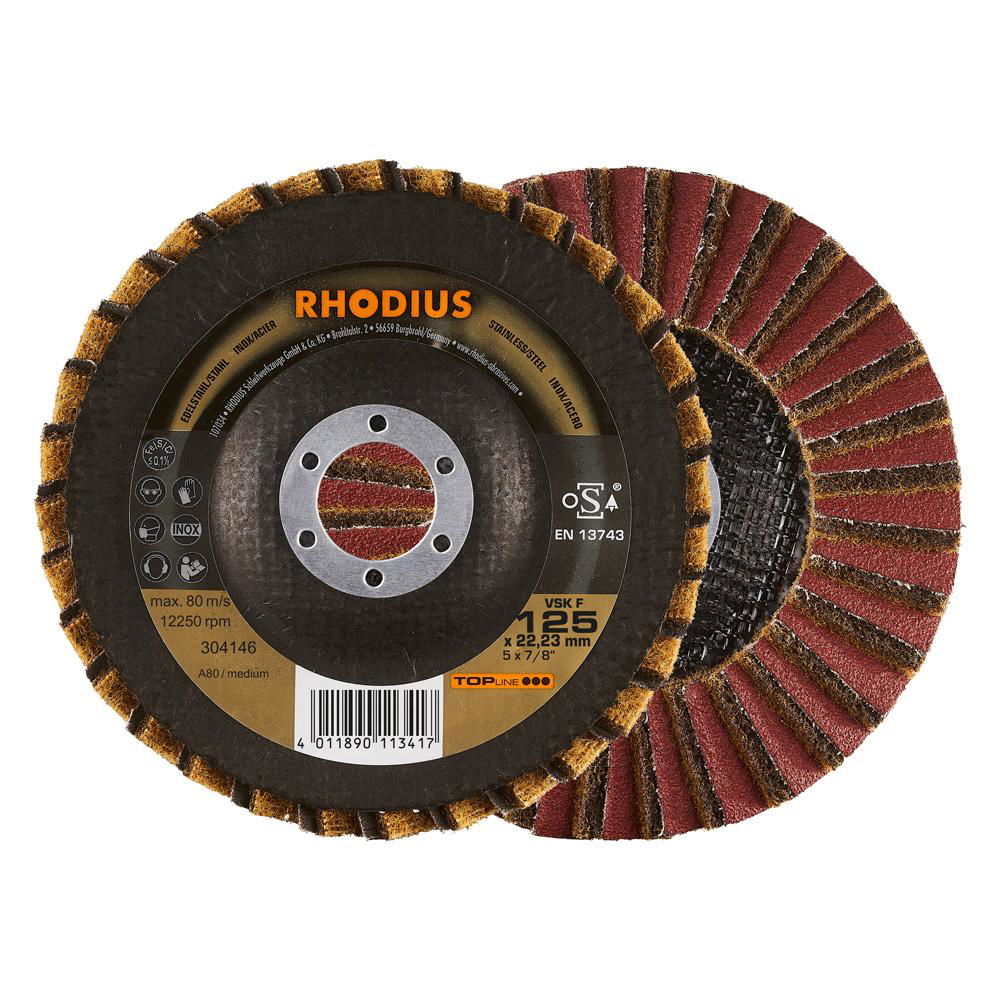 RHODIUS flap disc 125*22 4