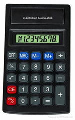 8 digit pocket calculator