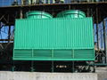 FRP counter-flow cooling tower for steel mill